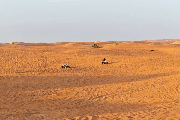 Dubai Vae 2021 Menschen Haben Spaß Der Wüste Von Dubai — Stockfoto
