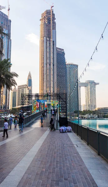 Dubai Bae 2021 Şehir Merkezi Dubai Alışveriş Merkezi Alanı — Stok fotoğraf