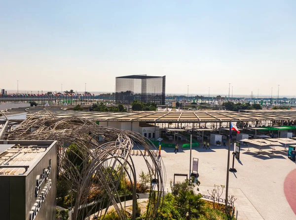 Dubai, BAE - 12.13.2021 Dünya Fuarı Sürdürülebilirlik Bölgesi.