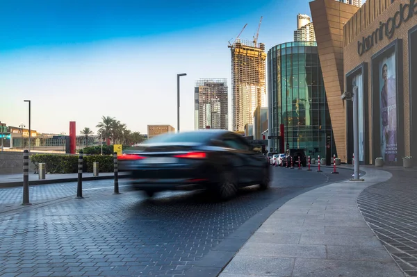 Dubaï Émirats Arabes Unis 2021 Vue Paysage Urbain Depuis Entrée — Photo