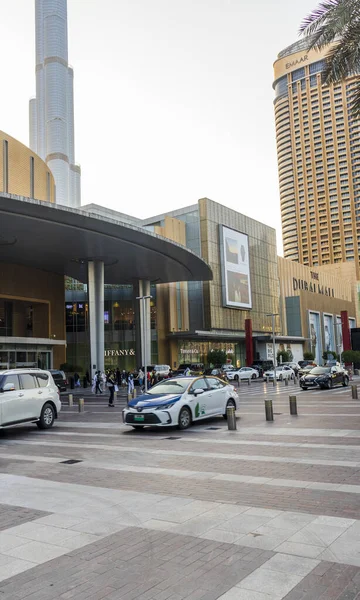 Dubai Verenigde Arabische Emiraten 2021 Hoofdingang Van Dubai Mall — Stockfoto