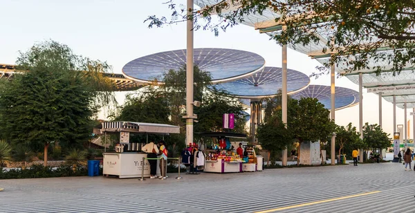 Dubai Emirados Árabes Unidos 2022 Distrito Sustentabilidade Expo 2020 — Fotografia de Stock