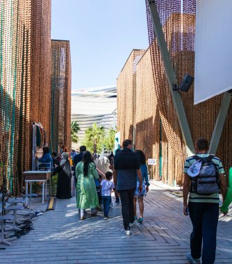 Dubai, BAE - 01.22.2021 - İran ExPO 2020 pavyonu.