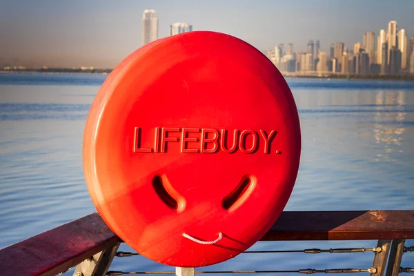 Close Shot Lifebouy — Stock Photo, Image