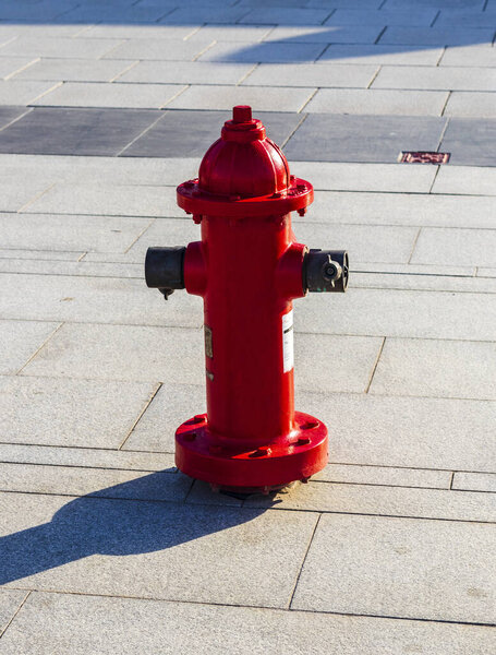 Shot of a fire hydrant.