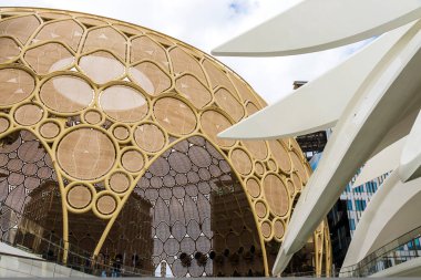 Dubai, BAE - 02.11.2022 - Expo 2020, BAE pavyonu ve Al Wasl plaza.
