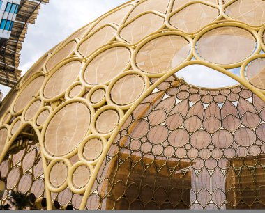 Dubai, BAE - 02.11.2022 - Expo 2020, bir Al Wasl plaza çekimi.