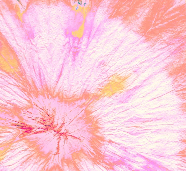 Sunset Tie Dye Wash Boho Soft Illustration Bomull Rustik Ornament — Stockfoto