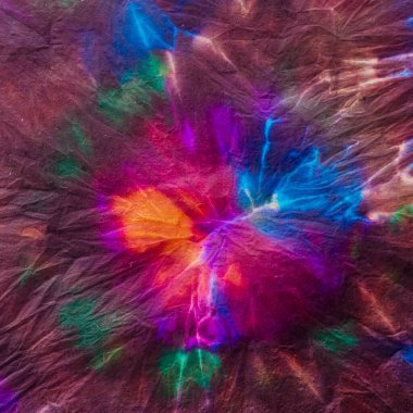 Geleneksel kravat boyası deseni. Boyalı Dalga Modern Kumaş. Elbise PatchworkArt. Arkaplan Geleneksel Kravat Şablonu. Barış Optik Kaleydoskop Süslemesi. Gradyan Tye. 