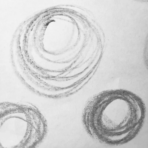 Χειρόγραφοι Κύκλοι Ακρυλική Υφή Point White Grunge Κλασσική Δουλειά Ρέτρο — Φωτογραφία Αρχείου