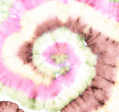 Yıllanmış kravat boyası girdabı. Die Spiral Tasarım. Gömlek Ikat Soyut Sanat. 1960 Kravat boyası girdabı. Psikedelik Ikat Deseni. Tan Klasik Efekt Boyası. Tye Yuvarlak Vintage.