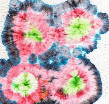 Mavi Psikedelik Kaleydoskop. Tiedye Spiral Sanat. Giysiler, Ikat Boyama Yazısı. 60 'ların Psikedelik Kaleydoskobu. El yapımı Ikat Yazdırma. Mavi Soyut Şehir Havalı.