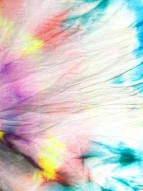 Boya desenli kravat. Tiedye Suluboya Aztek Tasarımı. Dalga Lekesi Çizgili Doku. Arka plan, kravat boyası deseni. Renkli Optik Soyut Süs. Tye Elbisesi.