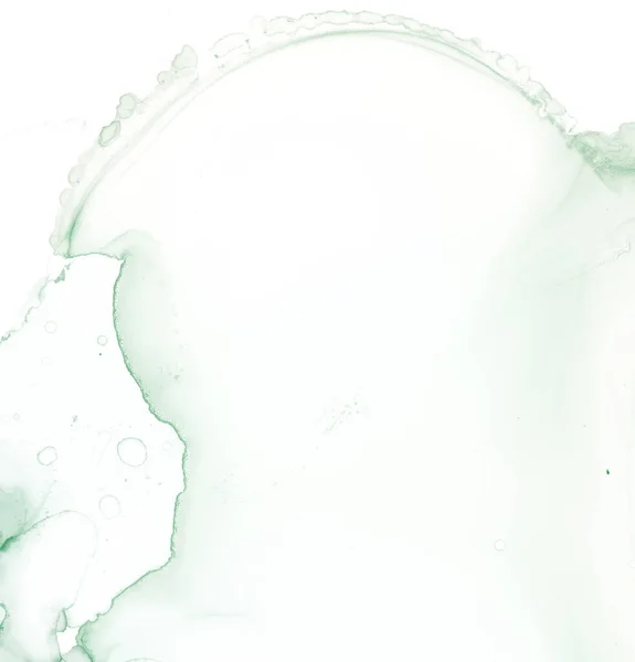 Encre Alcool Huile Main Conception Abstraite Texture Sea Cloud Encre — Photo