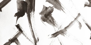 Fırça darbesi şablonu. Altın Leke Şablonu. Asya Graffiti Fırça darbesi sanatı. Arkaplan Fırça Darbesi Şablonu. Ürkütücü Altın Boya Fırçası. Çince.