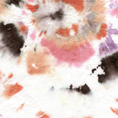 Coral Tie Dye Swirl. Tye Style Pattern. Circle Batik Painting Background. 60s Tie Dye Swirl. Rainbow Old Print. Aged Apparel Shirt Pattern.  Die Circular Pastel.