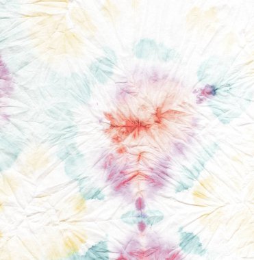 Blue Psychedelic Kaleidoscope. Dyed Peace Background. Brush Boho Washed Texture. 60s Psychedelic Kaleidoscope. Bohemian Old Paint. Mint Painting Ikat. Shibori