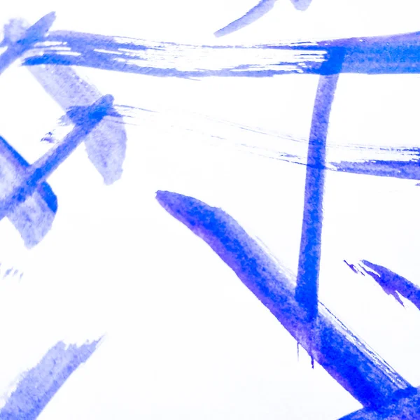 Πρότυπο Πινέλο Εγκεφαλικό Επεισόδιο Ύφασμα Της Θαλάσσιας Βαφής Καλλιγραφία Γκράφιτι — Φωτογραφία Αρχείου
