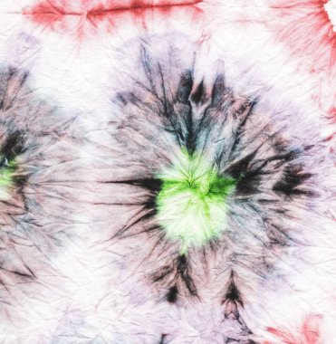Pink Psychedelic Kaleidoscope. Dye Hippie Artwork. Urban Boho Colorful Texture. 1960 Psychedelic Kaleidoscope. Handmade Cool Texture. Mint Abstract Cool. Textile