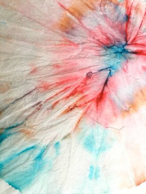 Tie Dye Texture. Tie Watercolor Aztec Pattern. Rainbow Dress Ink Ornament. Background Tie Dye Texture. Color Hippie Repeat Ornament. Tie Silk.