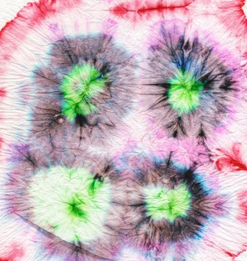 Yellow Psychedelic Kaleidoscope. Tiedye Spiral Fabric. Denim Boho Decorate Print. 60s Psychedelic Kaleidoscope. Handmade Fun Artwork. Pink Classic Tonal Old.