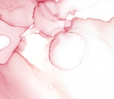 Alcoholic Ink. Oil Hand Artistic Print. Silk Brush  Canvas. Rose Modern Alcoholic Ink. Frame Isolated Splashs Wallpaper. Marble Ancient Pattern.  Oil Burgundy Alcoholic Ink.