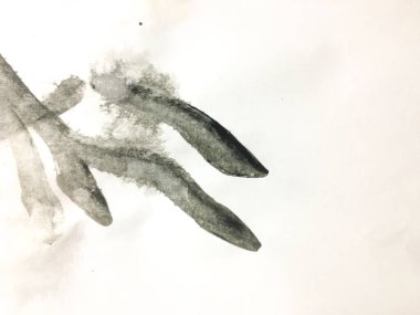 Duvar Sanatı Tuvali. Yaratıcı Bebek İllüstrasyonu. Gouache Şirin Sancak. Üçgen Tasarım Elementleri Arkaplanı. Element Çocuk Çizimi. Grafik Boyası.