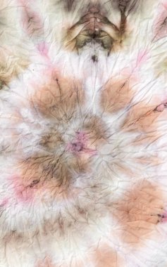 El yapımı Psikedelik Kaleydoskop. Tye Barış Tasarımı. Sepia Psychedelic Kaleydoskop. Havalı 1970 'lerin arka planı. Eski Spiral Tye dokusu. Boho 1970 'ler Çember Yazdırma. 