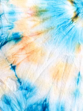 Kravat boyası. Bağlantı Yamalı Gömlek. Dalga Lekesi Strip Sembolü. Arka plan, kravat boyası dokusu. Basit Moda Psikedelik Yazdırma. Tye Lekesi.