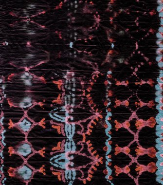 Kabilesel Ikat Düzeni. Turuncu Kürk Retro Şalı Yazdırma. Şık Mozaik Siluet Halı. Folk Blue Ikat Deseni. Majolica Üçgeni Aztek Kumaşı. Zarif Halı Fırçası.