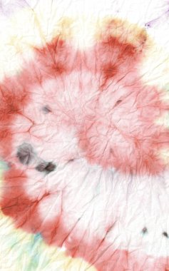 Psikedelik Çember Psikedelik Kaleydoskop. Boya Tarzı Yazdırma. Mercan Psikedelik Kaleydoskop. Havalı 1960 Kumaş. Batik Tarzı Ölüm Arkaplanı. 70 'lerin Eğlence Giysileri Yazdırma. 