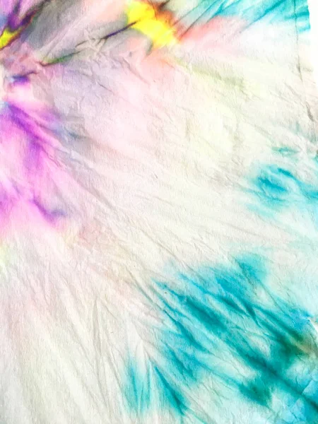 Βαφή Μοτίβο Tiedye Closeup Φυλετικό Στοιχείο Ύφασμα Μελανιού Από Ουράνιο — Φωτογραφία Αρχείου
