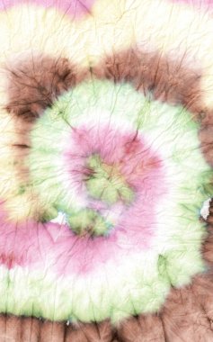 Gökkuşağı Çiçeği Psikedelik Kaleydoskop. Boyalı Spiral Arkaplan. Sepia Psychedelic Kaleydoskop. Eğlence 1960 'ların Kumaşı. Eğlenceli renk kravat dokusu. Ikat 1960 'ların Fırça Tasarımı. 