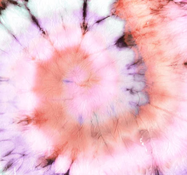 Klasik kravat boyası girdabı. Tye Round Kumaş. Shibori Cool Tekrarlama Tasarımı. 60 'ların kravat boyası girdabı. El yapımı Eğlence Yazıcısı. Ilık Kıyafet Tonal Sanat. Tye Hippi Mercanı.