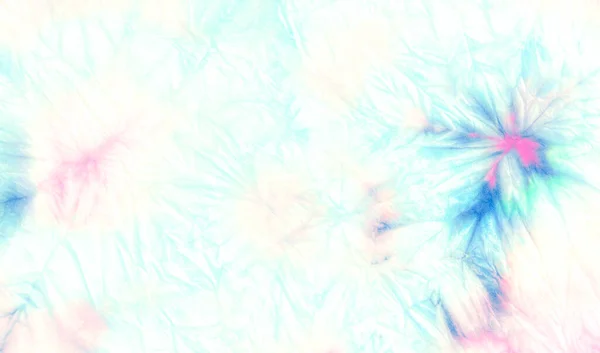 Regnbåge Akvarell Batik Upprepa Bind Blekmedel Ljus Mönster Ljusa Kläder — Stockfoto