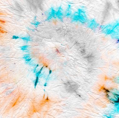 Çivit mavisi boyalı arka plan. Boyalı Yuvarlak Kumaş. Çiçek Eğlence Tekrarı Sanatı. 70 'lerin Bağlı Sarmal Arkaplanı. Bohem Havalı Sanatlar. Gri Dekorasyon Efekti Yazdır. 1970 'lerin Şeridi.