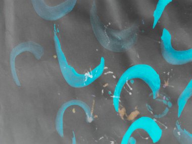 Fırça darbesi şablonu. Tebeşir Tahtası Çarpma Sanatı. Çin Graffiti Fırça Vuruşu Çizimi. Arkaplan Fırça Darbesi Şablonu. Kokuşmuş Kara Boya Fırçası. Mavi. Siyah Üzerine.