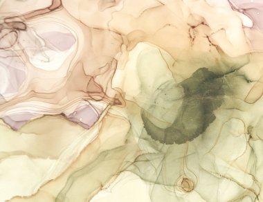 Alkol mürekkebi dokusu. Sanat Eli Sanatsal Yazdırma. İpek Fırça Sanatı. Yeşil Işıldayan Alkol Mürekkep dokusu. İzole edilmiş Su Sıçratma Duvar Kağıdı çerçevesi. Modern Şablon. İnce Karışık Taş Efekti