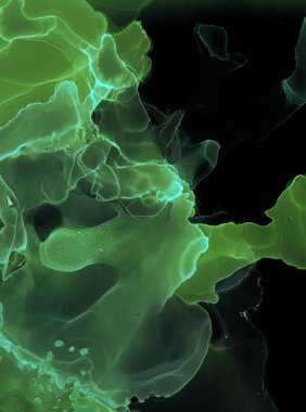 Alkol mürekkebi dokusu. Sanat El Sanatı Tasarımı. Deniz folyosu deseni. El ilanı dereceli alkol mürekkebi dokusu. İnce Okyanus Eğilimi Çizimi. Modern Şablon. Sıvı Kağıt Girdabı.