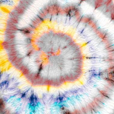 Çivit mavisi boyalı arka plan. Tiedye Circular Sanat. Havalı Boyama Şablonu. 1970 'lerin Bağlı Sarmal Arkaplanı. Bohemya sanat eserleri. Gri Soyut Çember Kumaş. 1960 Çiçeği.