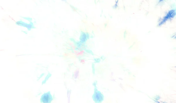Μπλε Ακουαρέλα Μπατίκ Επαναλαμβάνω Die Multi Μαλακά Σχέδια Βαμβακερή Ζωγραφική — Φωτογραφία Αρχείου