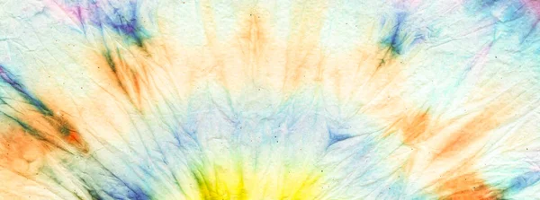 Rainbow Tie Dye Wash Vorhanden Die Boho Craft Illustration Shibori — Stockfoto