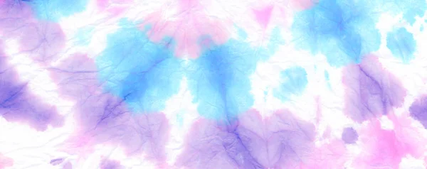 Holografische Aquarel Batik Herhaal Geverfd Stripe Fun Achtergrond Shibori Simple — Stockfoto