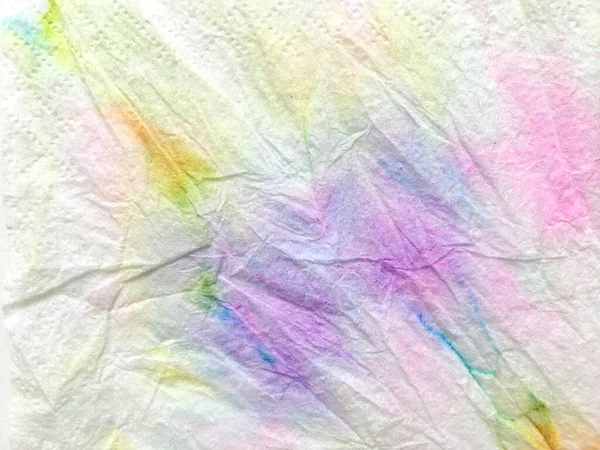 Tie Dye Pattern Patchwork Primo Piano Tinto Art Abito Arcobaleno — Foto Stock