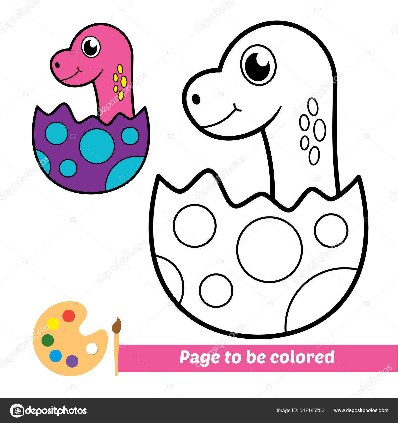 Livro Digital para Colorir Dinossauro Aprendendo o Alfabeto