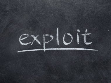 karatahta arkaplanındaki kavram sözcüğünü kullan