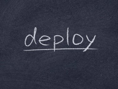 Karatahta arkaplanına konsept sözcük yerleştir