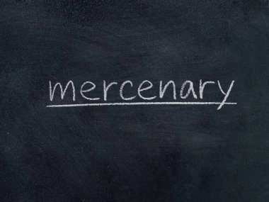 Kara tahta geçmişinde paralı asker kavramı