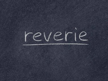 karatahta arkaplanındaki konsept kelime