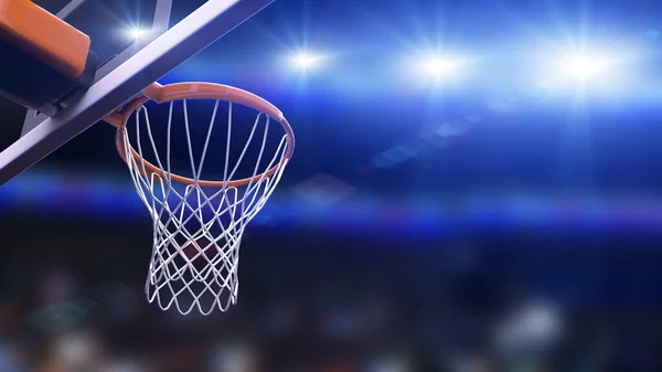 Aro Baloncesto Renderizado — Foto de Stock